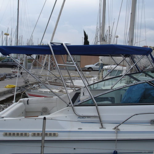 Bimini top para barco - prodinox - para velero / para caseta del timón
