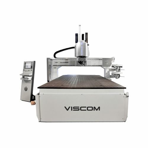 Centro de mecanizado CNC - VISCOM 5X - BERMAQ - 5 ejes / para materiales no ferrosos / de leña