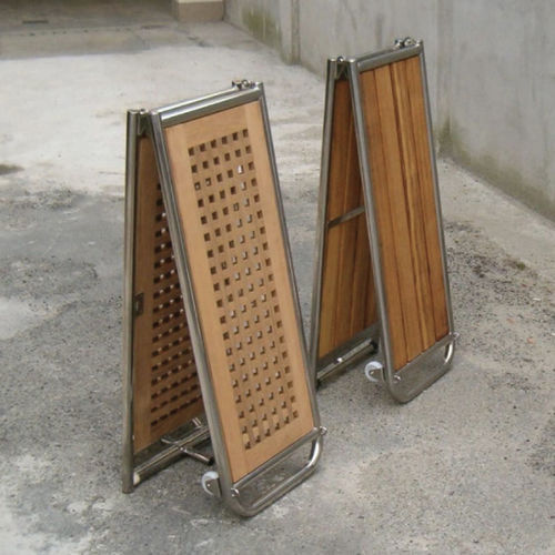Pasarela para barco - BELMA srl - plegable / manual / de acero inoxidable