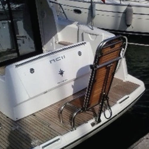 Pasarela para barco - BELMA srl - telescópica / hidráulica / de acero inoxidable
