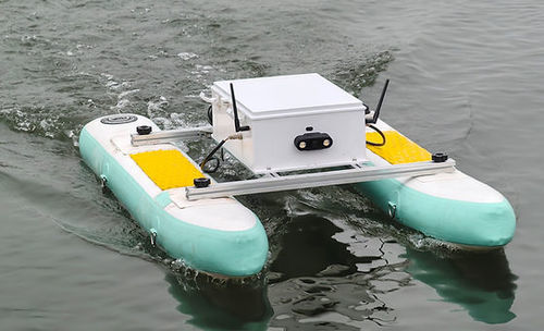 Vehículo no tripulado marino para tomas de muestras de agua - BX-USV II - AGISTAR - para la investigación científica / para inspección portuaria / autónomo