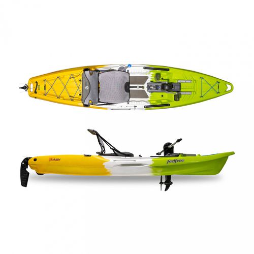 Kayak sit-on-top - FLASH PD - FeelFree Kayak EU Sp. z o.o - para adulto / 1 plaza / a pedales