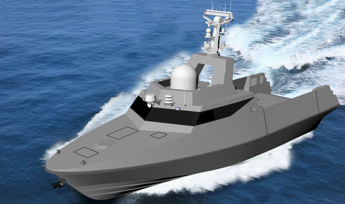 USV patrullero - Swift 18 - ST Engineering - autónomo