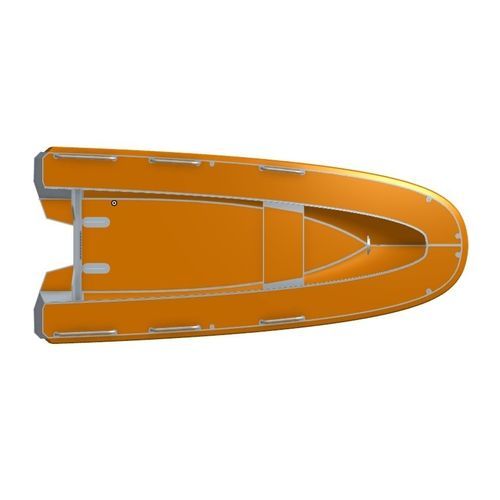 Bote auxiliar fueraborda - SALT370 - saltenders - open / de aluminio / sándwich de nido de abeja de aluminio