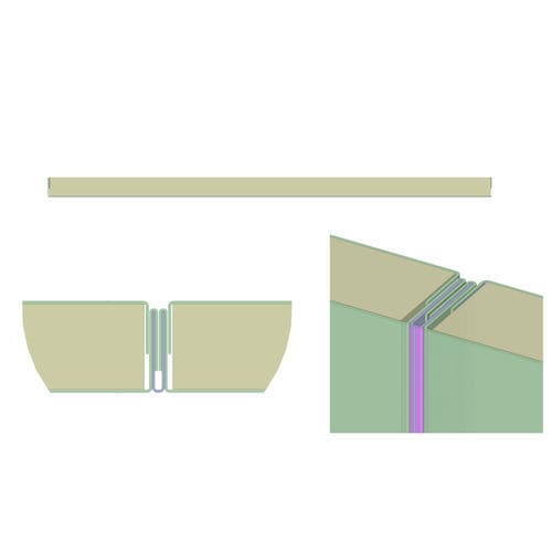 Panel sándwich para tabique de buque - P25_CAP - Bimar - para protección contra incendio / para el acondicionamiento de buques / lana mineral