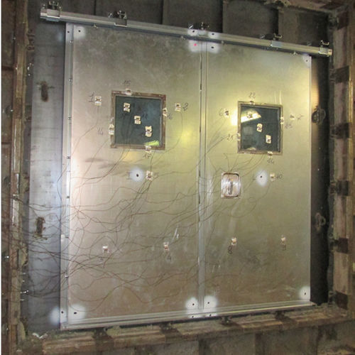 Puerta para buque - A60 – P_2SL-A60Y - Bimar - para yate / corredera / interior