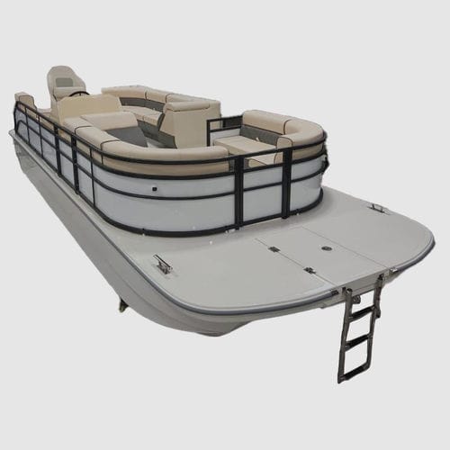 Barco pontón fueraborda - 250 GR - Driftmark Marine - open / con consola lateral / de pesca