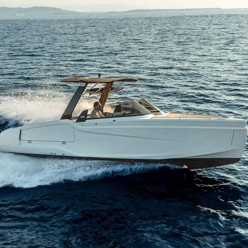 Runabout fueraborda - WAMA 26 - LUXOLOR BOATS - open / con doble consola / de alta eficacia