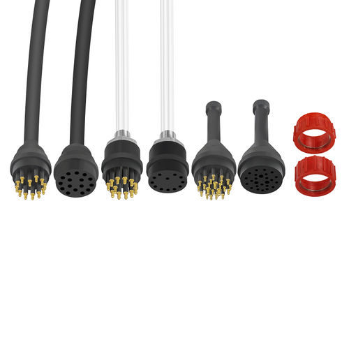 Conector submarino - Circular Series (12-16-25 contacts) - Guangzhou Lanhe Electronic Manufacturing Co.,Ltd. - eléctrico / para la acuicultura / para la construcción naval