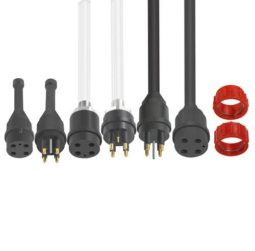 Conector submarino - High Power (4 Contacts) - Guangzhou Lanhe Electronic Manufacturing Co.,Ltd. - eléctrico / para la acuicultura / para la construcción naval