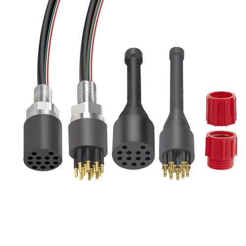 Conector microcircular - Micro Circular Ethernet (13 Contacts) - Guangzhou Lanhe Electronic Manufacturing Co.,Ltd. - Ethernet / para la acuicultura / para investigación oceanográfica