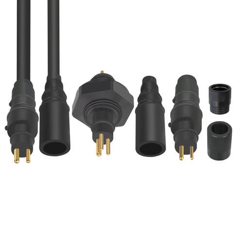 Conector submarino - RM Rubber Molded (2,3 and 4 Contacts) - Guangzhou Lanhe Electronic Manufacturing Co.,Ltd. - eléctrico / para la acuicultura / oceanográfico