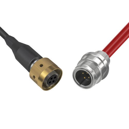 Conector submarino - Metal Shell MSSM High Voltage (4 Contacts) - Guangzhou Lanhe Electronic Manufacturing Co.,Ltd. - eléctrico / para la acuicultura / para investigación oceanográfica