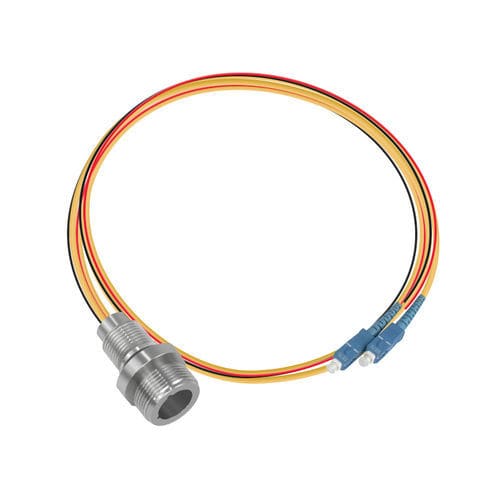 Conector submarino - Fiber Optic (2 and 4, 2 Power 2 Fiber Channel) - Guangzhou Lanhe Electronic Manufacturing Co.,Ltd. - de fibras ópticas / para la acuicultura / para investigación oceanográfica