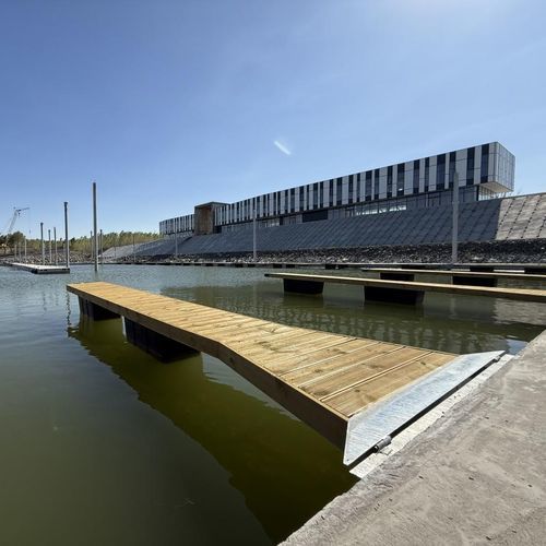 Finger de acero - Ship Design Bmk - de acero galvanizado / madera / articulado