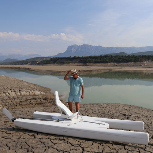 Hidropedal 1 plaza - Solo'eau - SARL sprinteau - blanco