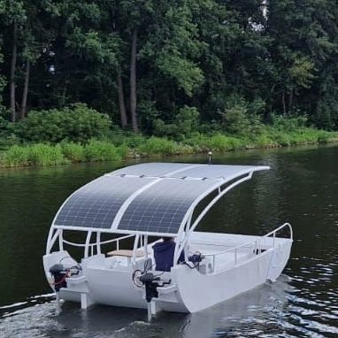 Barco open electrosolar - 3A Trading GmbH - fueraborda / bimotor / con hard-top