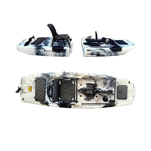 Kayak sit-on-top - CORTÉS - LONG WAVE - modular / de travesía / de travesía para larga distancia