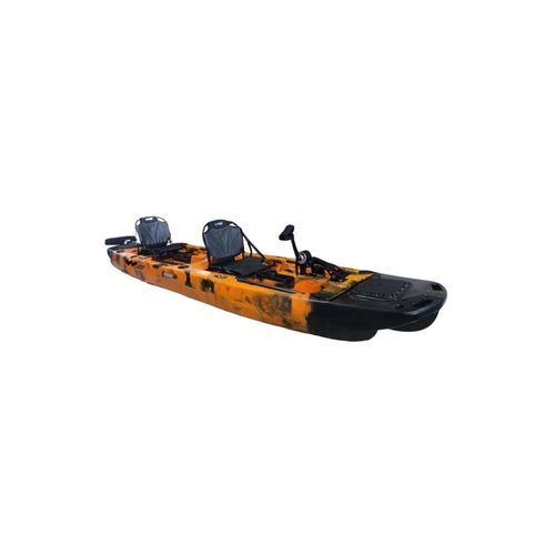 Kayak sit-on-top - CORTES  - LONG WAVE - modular / de pesca / para la pesca