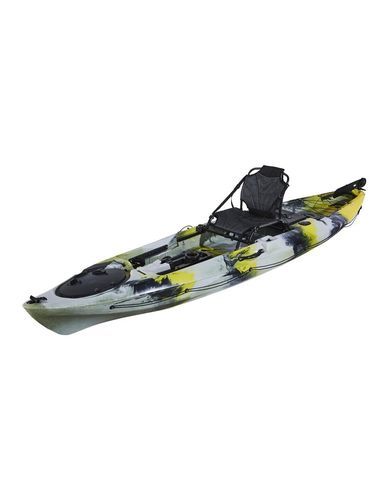 Kayak sit-on-top - MIRAGE PRO ANGLER 12 - LONG WAVE - de travesía para larga distancia / de pesca / para adulto