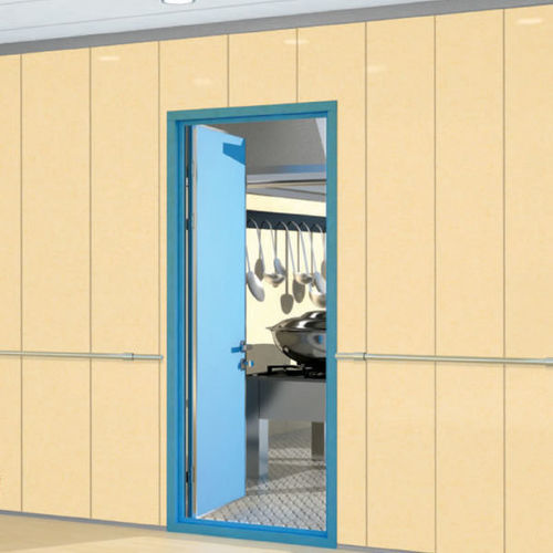 Puerta para buque - Class A-15 - Ensar Gemi ve Yan Sanayi A. Ş. - con bisagra lateral / interior / cortafuegos