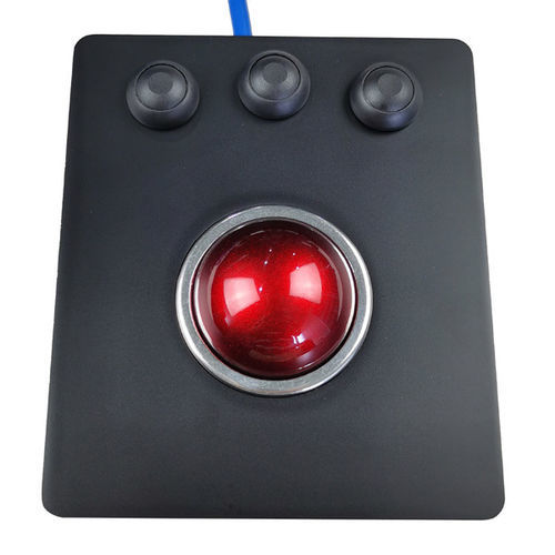 Trackball estanco - KH-M45-F6 - SZ Kehang Technology Development Co., Ltd. - empotrable / USB / para buque