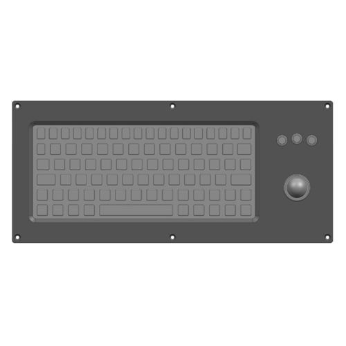 Teclado marino - KH-SK83-M25-390 - SZ Kehang Technology Development Co., Ltd. - para buque / 83 teclas / con trackball