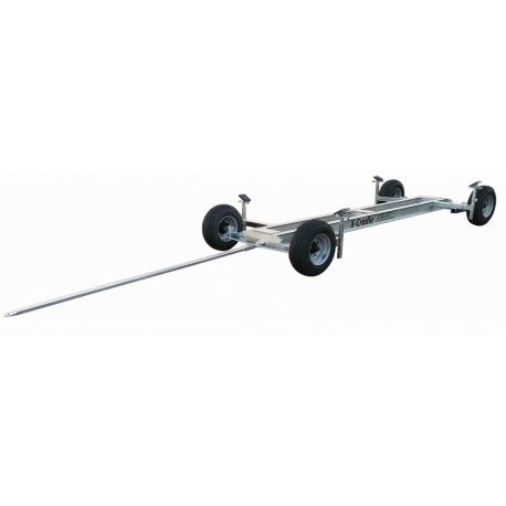 Remolque de manipulación - SIMPLE X.T.MB - X-Cradle™ - para barco / ancho variable