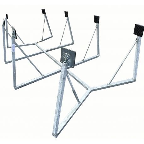 Cuna para velero - Monster 8 - X-Cradle™ - para quilla / desmontable / galvanizada