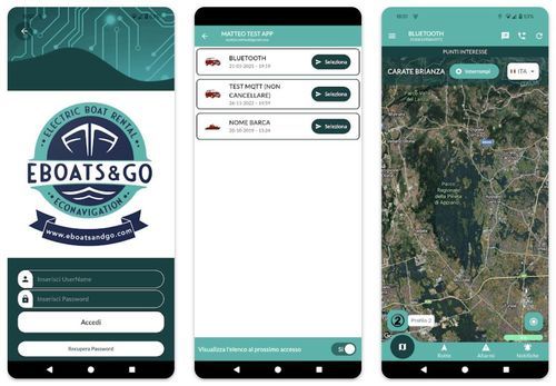 Aplicación para informes - Eboats&Go - Gruppo CNE (CNE srl) - de registro / de vigilancia / de navegación