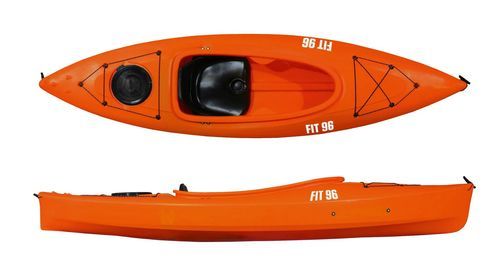 Kayak de recreo - Fit 96 - Roto - para adulto / 1 plaza / nivel principiante