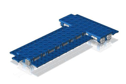 Módulo para pantalán flotante modular - ROTO Modular Pontoon Systems - Roto
