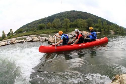 Canoa multiusos - TRAPPER 450 - Roto - de recreo / 3 plazas / para adulto