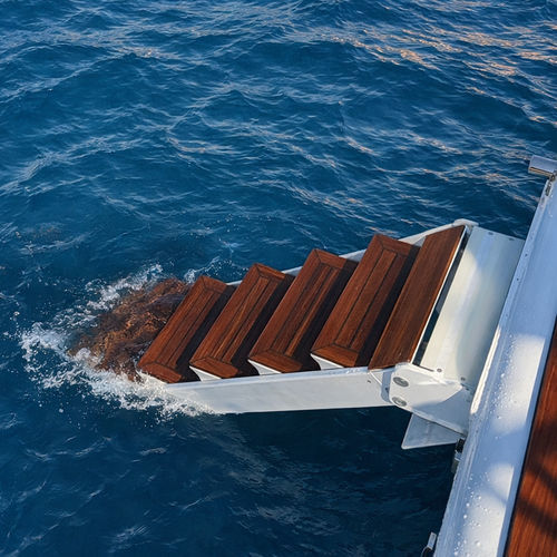 Escalera para barco - ITAMARE - abatible / de embarque / de baño