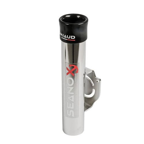 Portacañas para barco - 431421 - AMIAUD - orientable / de acero inoxidable / negro