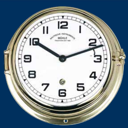 Reloj de latón - MS-51-02-180-ME  - Mühle-Glashütte GmbH nautische Instrumente und Feinmechanik