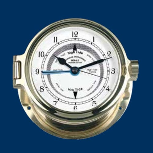 Reloj indicador de marea - MS-51-03-140-ME - Mühle-Glashütte GmbH nautische Instrumente und Feinmechanik