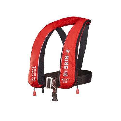 Chaleco salvavidas inflable automático - HI-RISE REGULAR - Mullion Survival Technology - 150 N / ISO 12402-3 / ISO12401