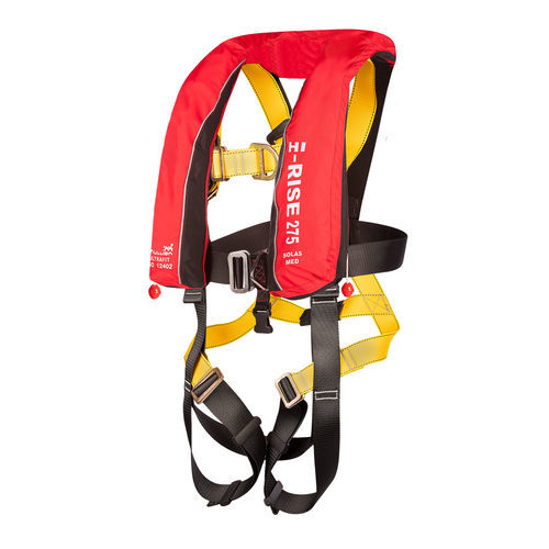 Chaleco salvavidas inflable automático - HI-RISE + FALL ARREST HARNESS - Mullion Survival Technology - 275 N / ISO 12402-2 / ISO12401
