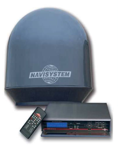 Antena TV - MST150HST - Navisystem Marine Electronics - satélite / Internet / para buque