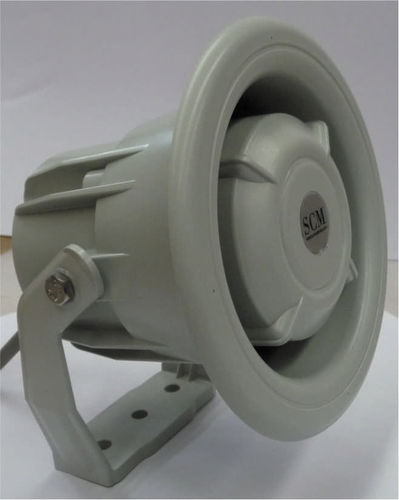 Altavoz para buque - PA-ALT-E5 - SCM Sistemas - con barra de soporte / resistente al fuego / de ABS
