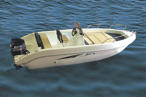 Barco open fueraborda - 585  - SAVER  S.R.L. - 6 personas máx. / con solárium