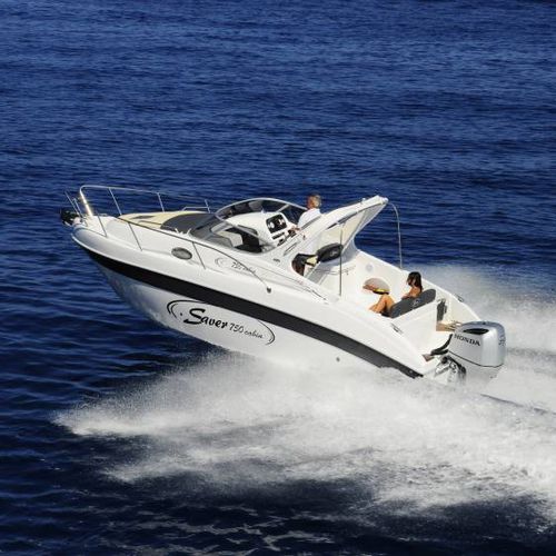 Cabin-cruiser fueraborda - 750  - SAVER  S.R.L. - open / 8 personas máx. / con 2 literas