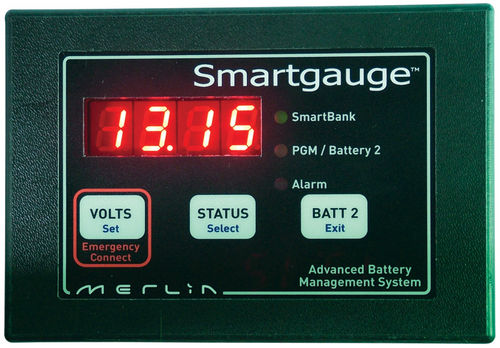 Controlador de carga para batería - Merlin M/Power - de barco / con indicador digital