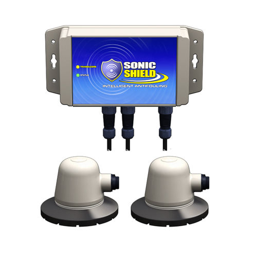 Sistema anti-fouling de ultrasonidos - SonicShield II Micro - CMS Marine - para barcos < 10 m / suministro DC