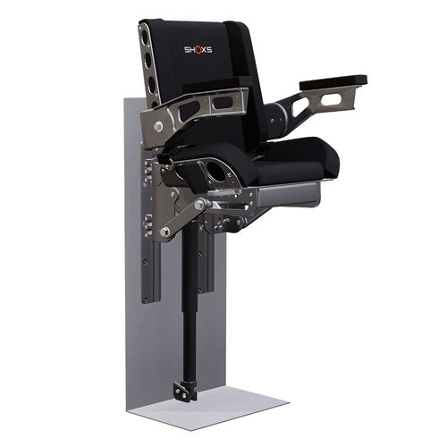 Asiento piloto - 6300  - SHOXS - envolvente / para operador / semisentado