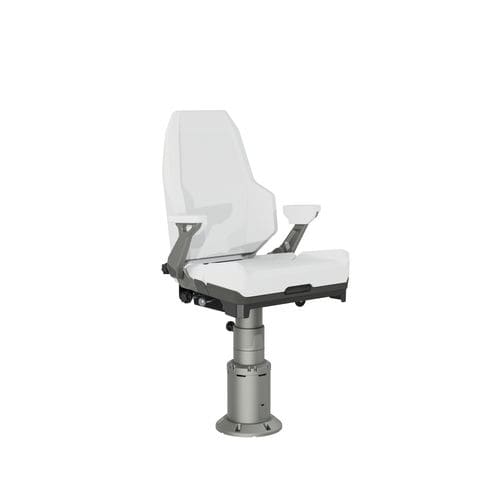 Asiento piloto - Helmcaster X4 - SHOXS - envolvente / para barco / con reposabrazos