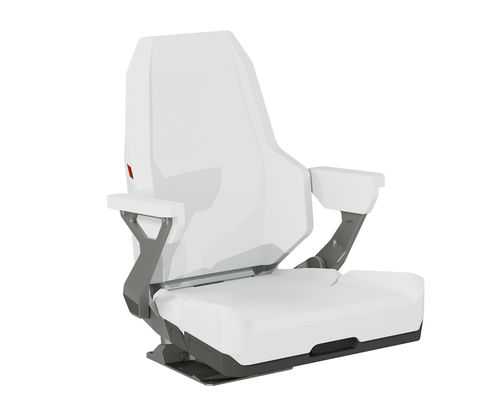 Asiento envolvente - Saltcaster L3 - SHOXS - para barco / con reposabrazos / con suspensión