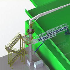 Pasarela para buque de servicio offshore - ISKAR Muhendislik - para terminal portuaria / telescópica / hidráulica