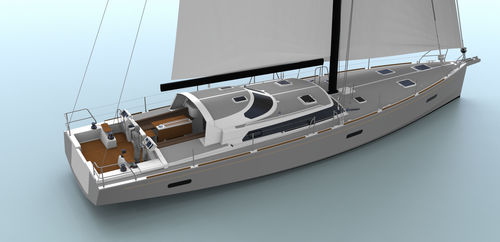 Yate de vela de expedición - 70 - Boréal - con 3 camarotes / con 4 camarotes / con popa abierta